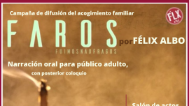 Cartel Faros narración por Félix Albo, Miguelturra noviembre 2025