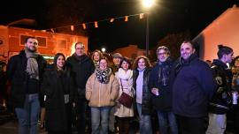 Imagen de la corporación municipal en San Antón, Miguelturra enero de 2026