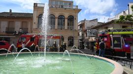 Simulacro incendio en el Centro de Día, Miguelturra abril 2026