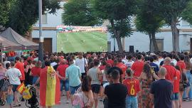 Pantalla Gigante, final mundial España - Argentina, Miguelturra julio de 2026