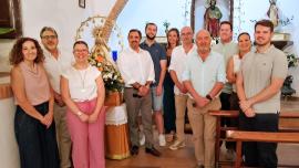 Imagen de la procesión de la Virgen Blanca en Peralvillo, miguelturra julio de 2025, imagen 1