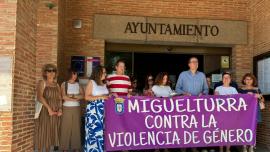 Minuto de silencio asesinatos machistas, Miguelturra 10 de julio de 2026