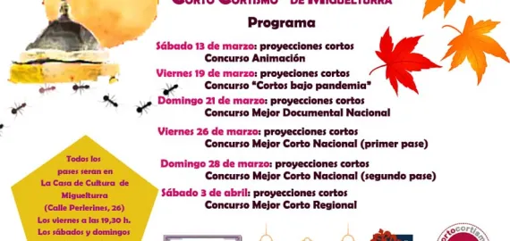 imagen de eventos del festival corto cortismo, Miguelturra 2021