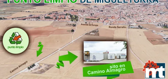 imagen alusiva al punto limpio de Miguelturra