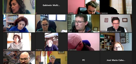 imagen de la Junta Directiva, marzo 2021, fuente imagen Gabinete Prensa Multimedia