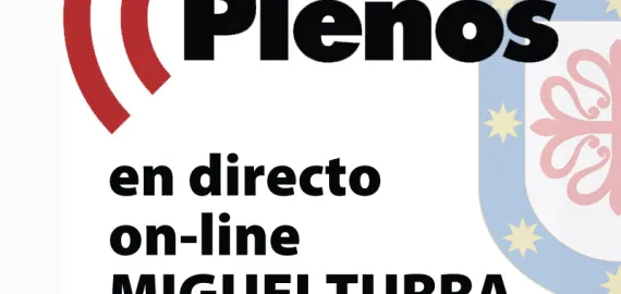 imagen alusiva a la retransmisión de Plenos del Ayuntamiento de Miguelturra a través de internet