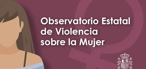 imagen alusiva al observatorio estatal de violencia sobre la mujer, junio 2021
