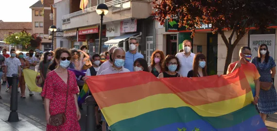 imagen de la marcha Orgullo LGTBI Miguelturra 2021