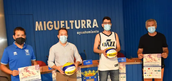 imagen presentación oficial del campeonato de Vóley Playa, julio de 2021