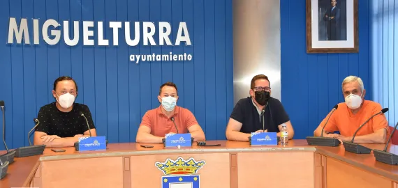 imagen de la rueda de prensa sobre el Carnaval, julio de 2021