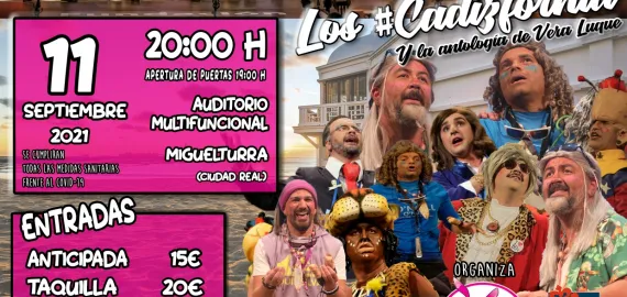 imagen cartel evento carnavalero en Miguelturra, septiembre de 2021