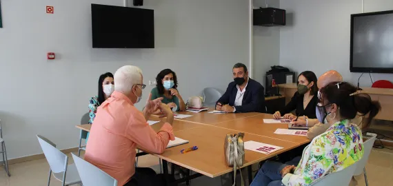 imagen reunión AD Campo Calatrava, septiembre 2021, fuente imagen Gabinete Prensa Multimedia