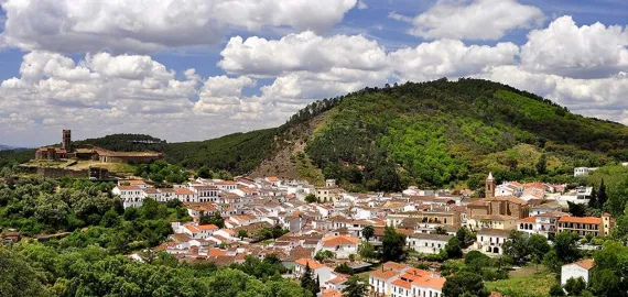 imagen de la Sierra de Aracena de Huelva