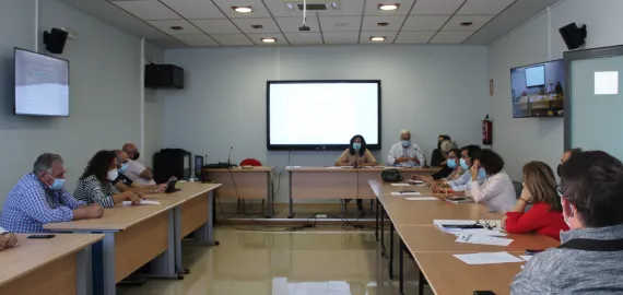 imagen de la Junta Directiva Campo de Calatrava, octubre de 2021