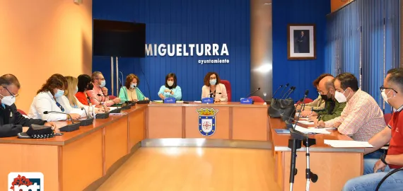 imagen reunión protocolo contra violencia de género, octubre 2021