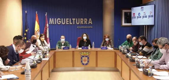 imagen captura pantalla Pleno Ordinario del 3 de noviembre de 2021