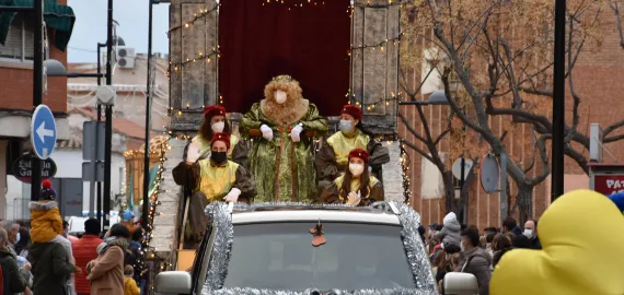 Rey Gaspar, Cabalgata Reyes Magos Miguelturra 2022