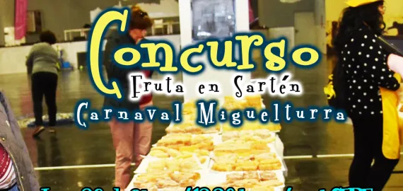 Cartel actualizado Fruta en Sarten Carnaval 2022