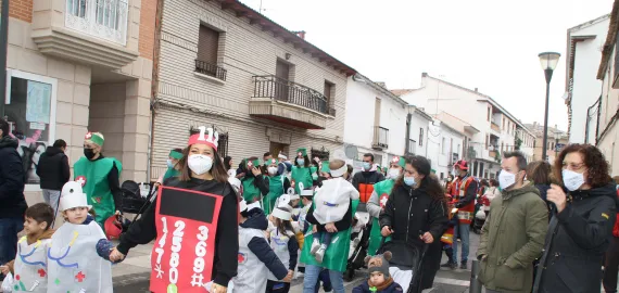 Desfile Colegio Concertado La Merced, febrero 2022