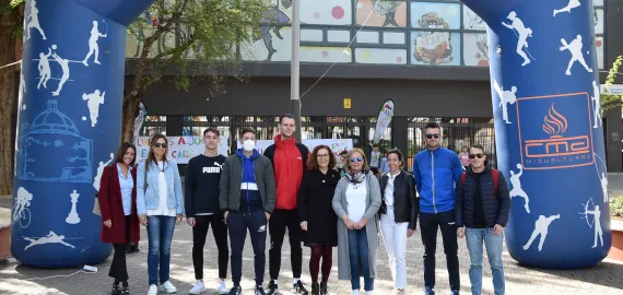 imagen del día mundial de la educación física en la calle, Miguelturra 2022