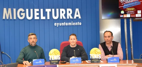 imagen de la presentación del I open de tenis "Villa Miguelturra", 2022