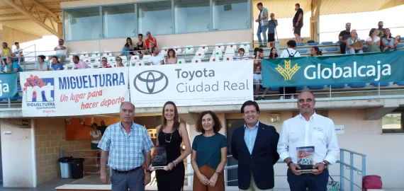 inauguración Campus Fútbol Miguelturra 2022, fuente imagen Alberto Sánchez