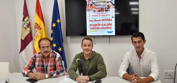 Presentación del espectáculo taurino, Ferias y Fiestas Miguelturra 2022