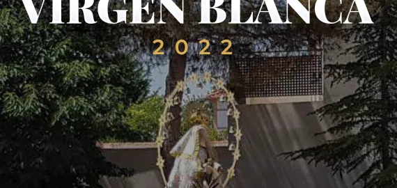 imagen del programa de las fiestas de la Virgen Blanca, Peralvillo 2022