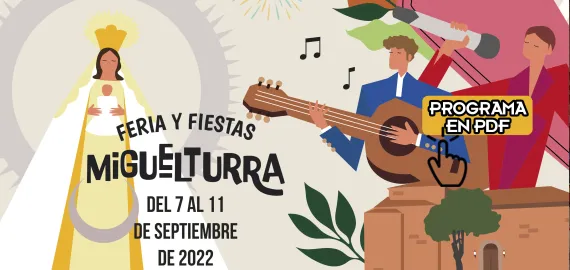 programa Feria y Fiestas 2022 Miguelturra