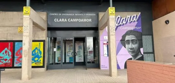 imagen fachada Clara Campoamor, enero 2023