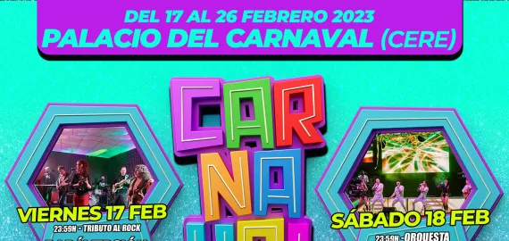 conciertos y eventos musicales Carnaval 2023 Miguelturra