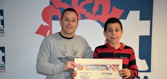 Ganador cartel carnaval infantil 2023 Miguelturra