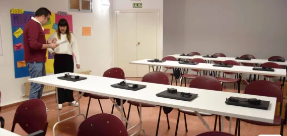 aula del Centro Joven, marzo 2023