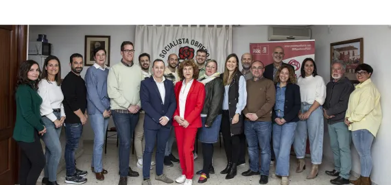 Candidatura del PSOE Miguelturra elecciones mayo 2023