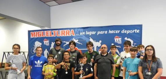 torneo ajedrez el cristo 2023, imagen grupal