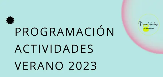 Programación actividades piscina verano 2023, imagen 1