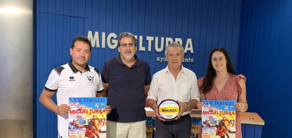 Presentación Torneo Vóley Playa Miguelturra 2023
