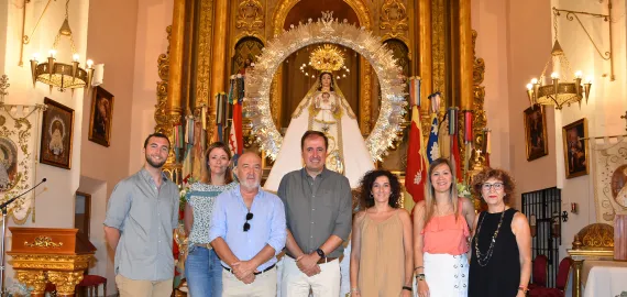 corporación municipal, bajada Virgen Estrella 2023