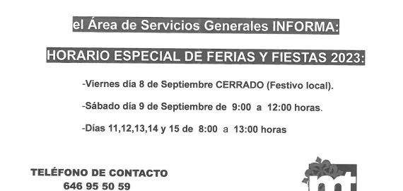 horarios cementerio ferias 2023