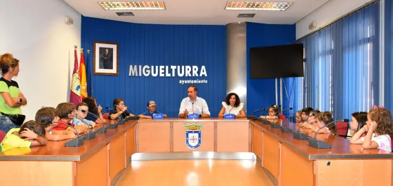 recepción Escuela y Aula Verano, agosto 2023