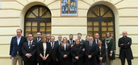 inauguración retablo Cristo Piedad, Miguelturra octubre de 2023