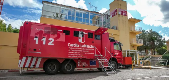 camión emergencias 112 Castilla-La Mancha