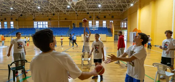 clinic baloncesto Navidad 2023, imagen 1