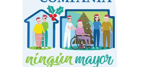 Navidad en compañía, ningún mayor solo 2023