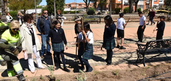 imagen 1 del día del árbol, Miguelturra abril de 2024