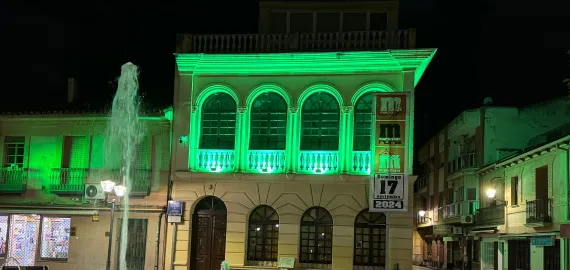 fachada verde centro día octubre 2024