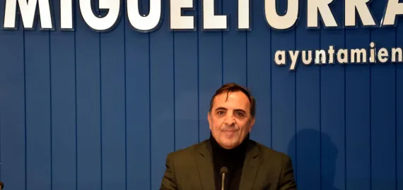 Presentación campaña pequeño comercio, Miguel Ángel García Miguelturra noviembre 2024