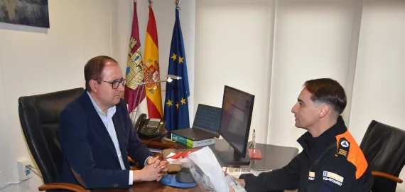 Recepción del alcalde de Miguelturra a los voluntarios de Protección Civil, Miguelturra noviembre de 2024
