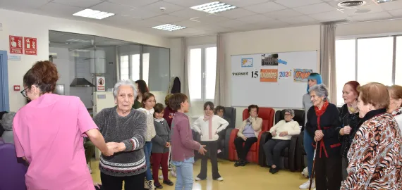 Taller risoterapia centro de día, Miguelturra noviembre de 2024