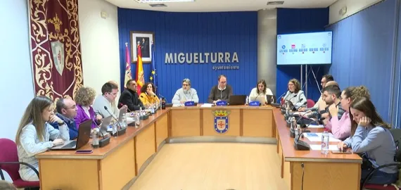 imagen del pleno extraordinario del ayto de Miguelturra, enero de 2025